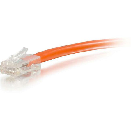 C2G 25 ft Cat6 Non Booted UTP Unshielded Network Patch Cable - Orange - 04204