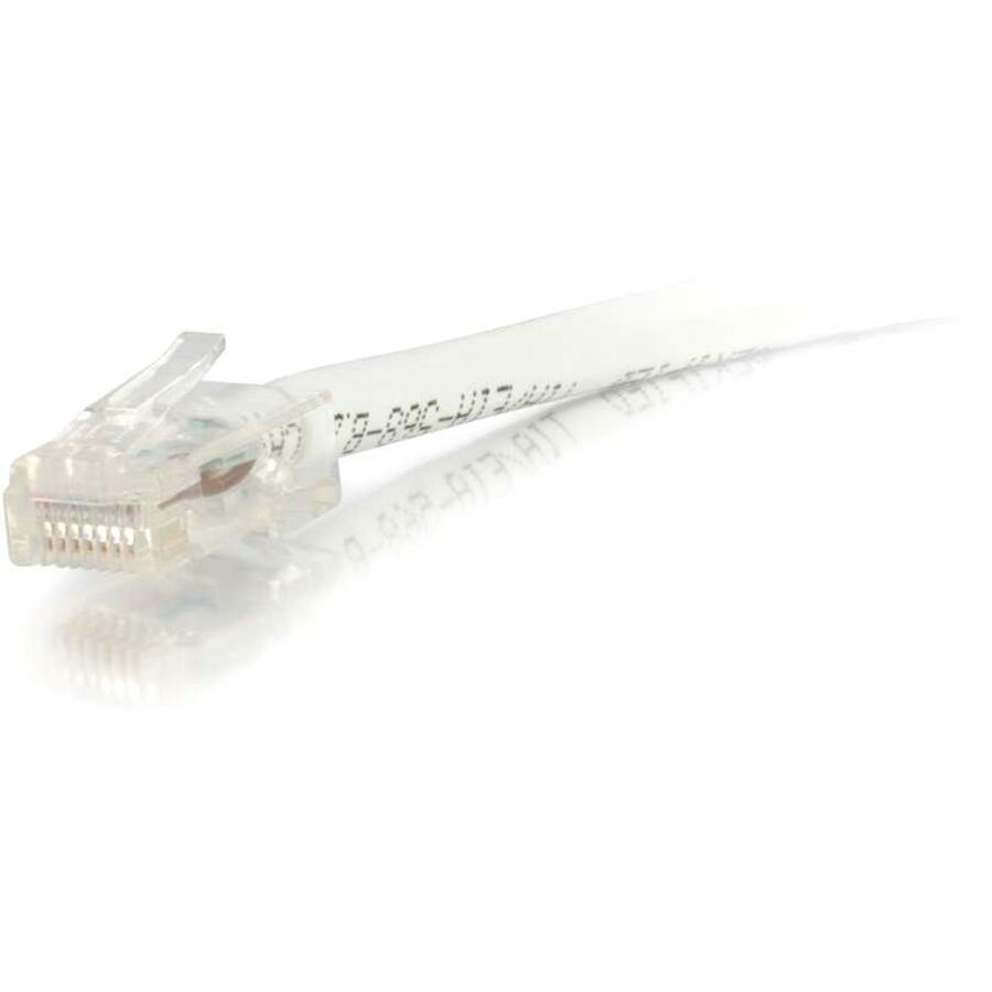 C2G 1ft Cat6 Non-Booted Unshielded (UTP) Network Patch Cable - White - 04232