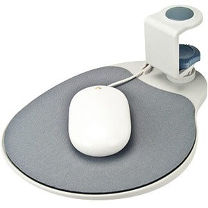 UNDER DESK SWIVEL ERGONOMIC MOUSE PLATFORM WHITE - UM003