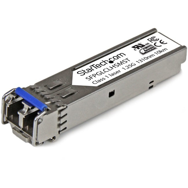 StarTech.com Cisco GLC-LH-SM Compatible SFP Module - 1000BASE-LX/LH - 1GE Gigabit Ethernet SFP Transceiver - 10km - SFPGLCLHSMST