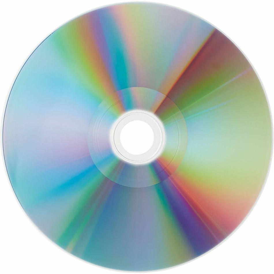 Verbatim CD-R 700MB 52X Shiny Silver Silk Screen Printable, Hub Printable - 100pk Spindle - 97934