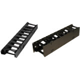 Vertiv 1U Horizontal Cable Manager for Vertiv VR and DCE racks (548784P1) - 548784P1