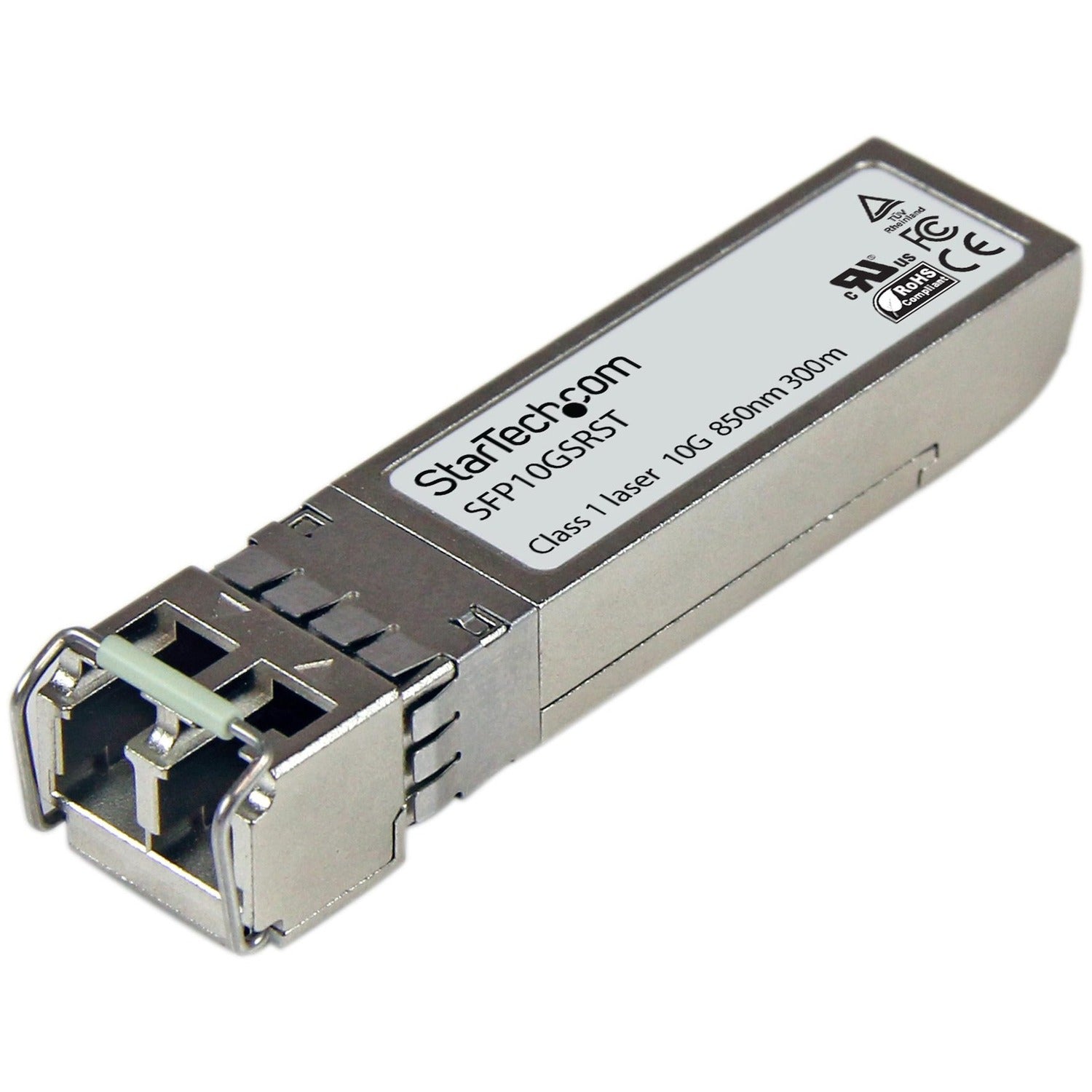 StarTech.com Cisco SFP-10G-SR Compatible SFP+ Module - 10GBASE-SR - 10GE Gigabit Ethernet SFP+ 10GbE Multimode Fiber MMF Optic Transceiver - SFP10GSRST