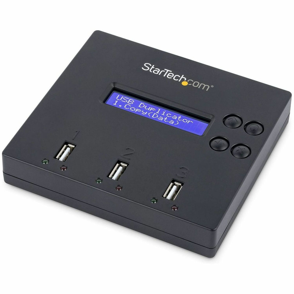 StarTech.com Standalone 1 to 2 USB Thumb Drive Duplicator/Eraser, USB Flash Drive Copier/Cloner, Sector-by-Sector Copy, Sanitizer, TAA - USBDUP12