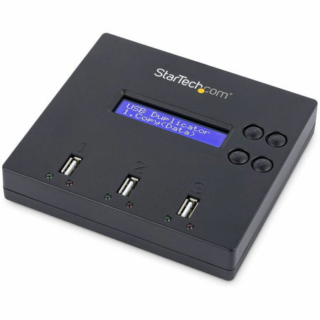 StarTech.com Standalone 1 to 2 USB Thumb Drive Duplicator/Eraser, USB Flash Drive Copier/Cloner, Sector-by-Sector Copy, Sanitizer, TAA - USBDUP12