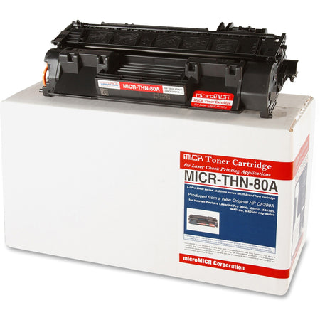 microMICR MICR Toner Cartridge - Alternative for HP (CF280A) - MICR-THN-80A