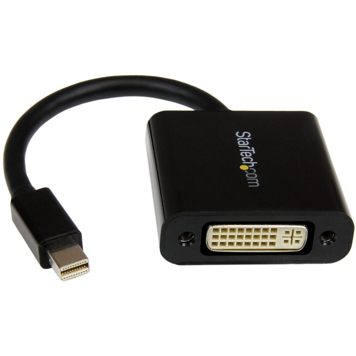 StarTech.com Mini DisplayPort to DVI Adapter, Mini DP to DVI-D Single Link Converter, 1080p Video, Passive, mDP 1.2 to DVI Monitor/Display - MDP2DVI3