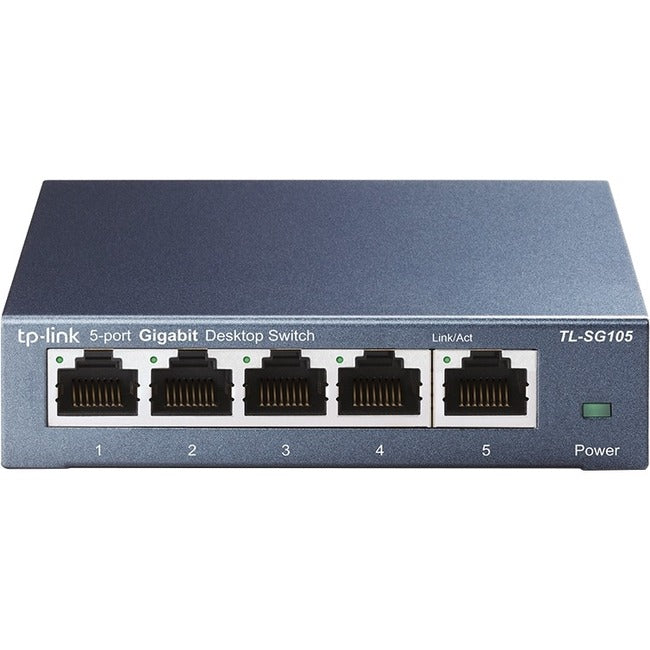 TP-LINK TL-SG105 - 5 Port Gigabit Unmanaged Ethernet Network Switch - Limited Lifetime Protection - TL-SG105