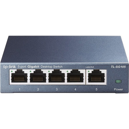 TP-LINK TL-SG105 - 5 Port Gigabit Unmanaged Ethernet Network Switch - Limited Lifetime Protection - TL-SG105