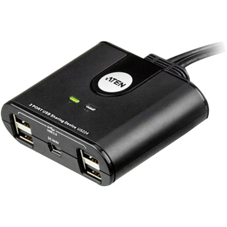 ATEN 2-Port USB Peripheral Sharing Device - US224