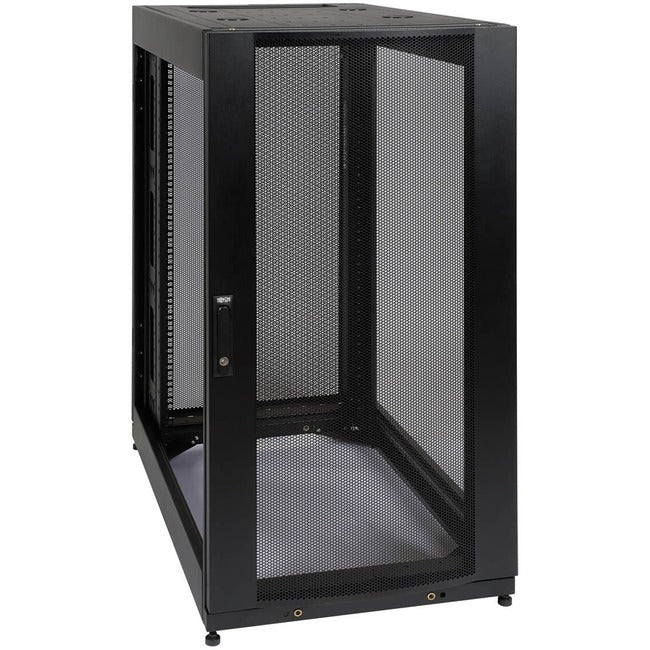 Tripp Lite by Eaton 25U SmartRack Standard-Depth Half-Height Rack Enclosure, Expansion Version, No Side Panels - SR25UBEXP