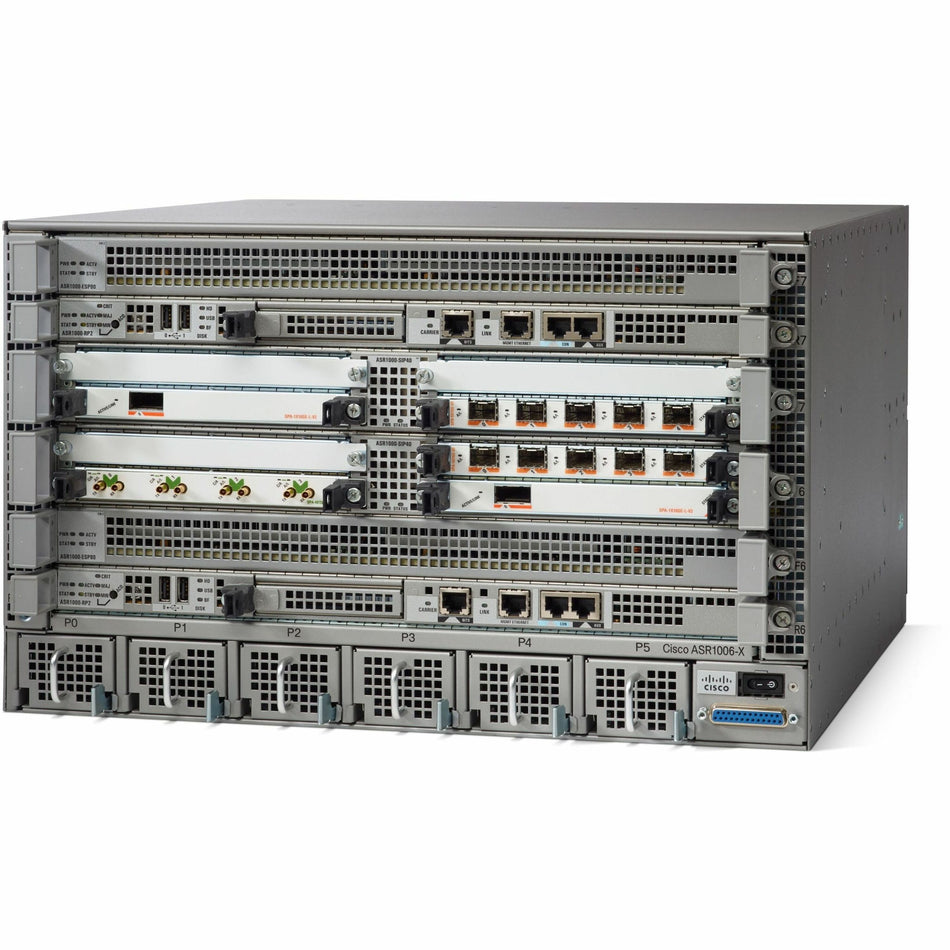 Cisco ASR 1006-X Router Chassis - ASR1K6R2-40G-SHAK9