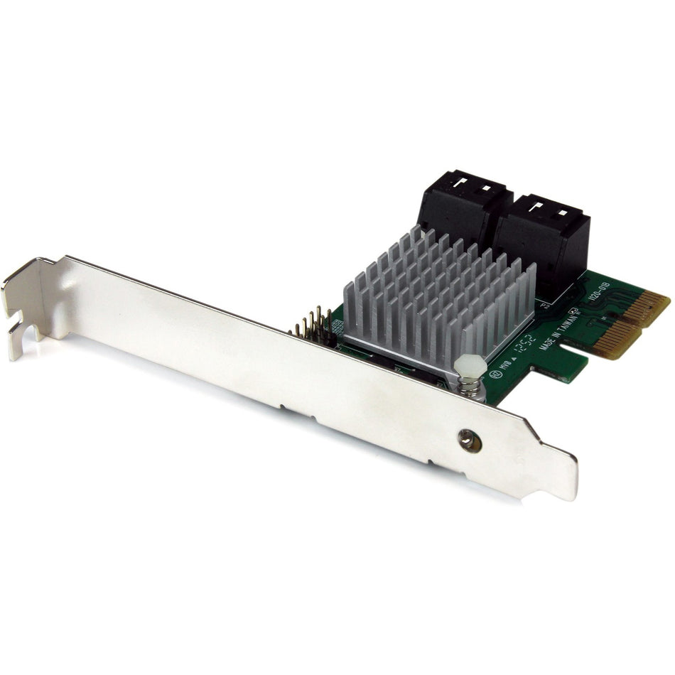 StarTech.com 4 Port PCI Express 2.0 SATA III 6Gbps RAID Controller Card with HyperDuo SSD Tiering - PEXSAT34RH