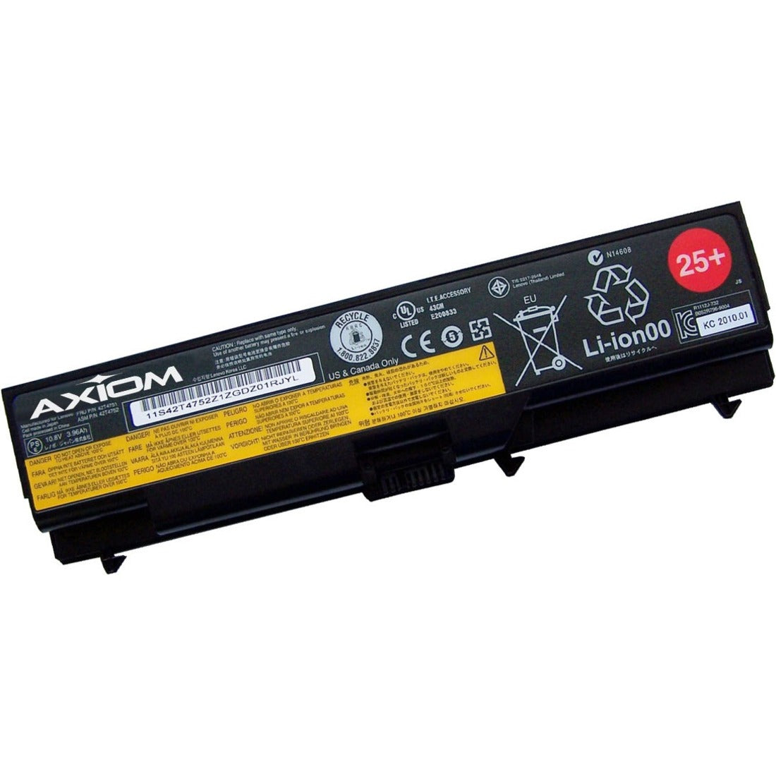 Axiom LI-ION 6-Cell Battery for Lenovo - 51J0499, 42T4702 - 51J0499-AX