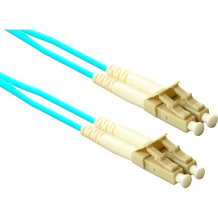 ENET 30M LC/LC Duplex Multimode 50/125 10Gb OM3 or Better Aqua Fiber Patch Cable 30 meter LC-LC Individually Tested - LC2-10G-30M-ENC