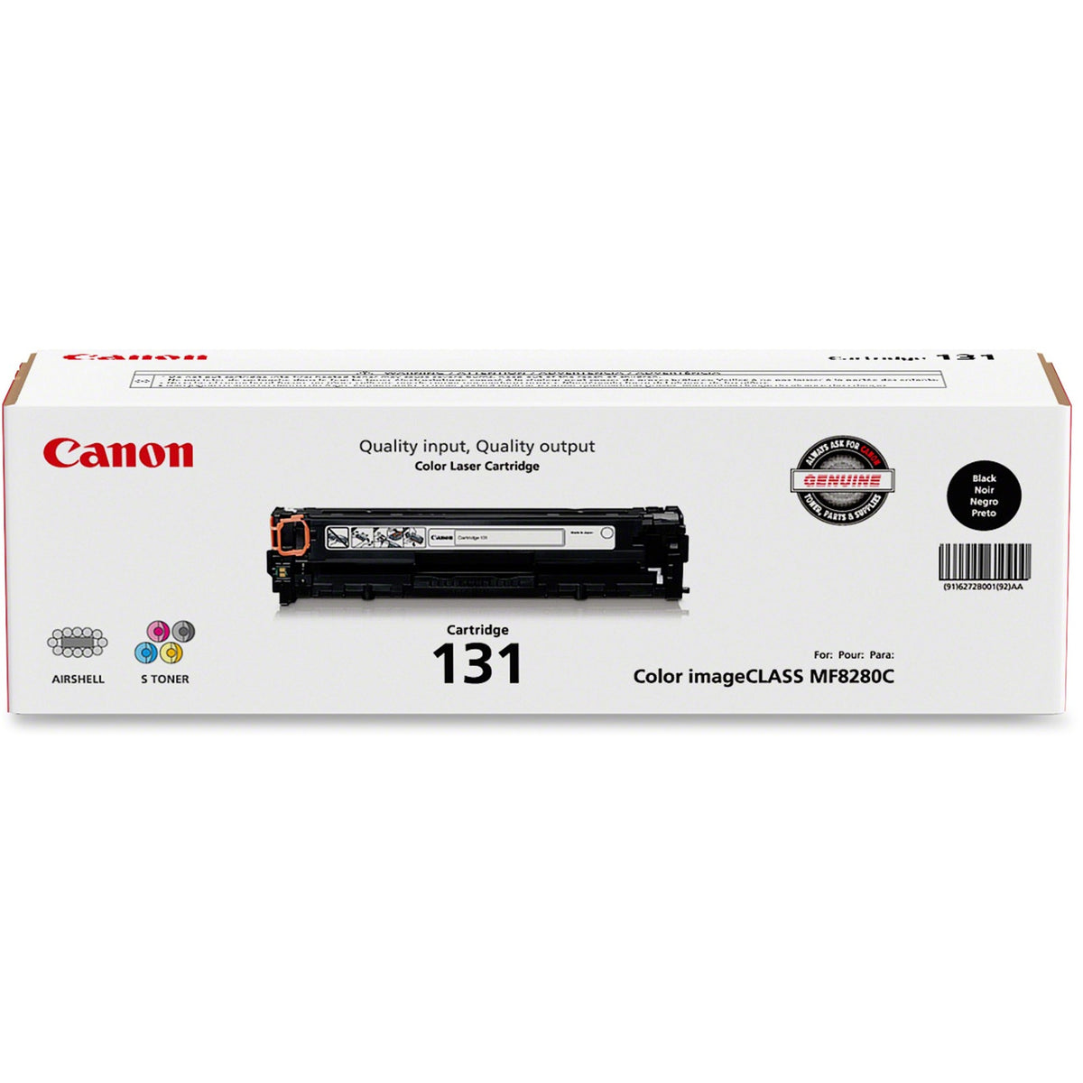 Canon 131 Original Toner Cartridge - 6272B001