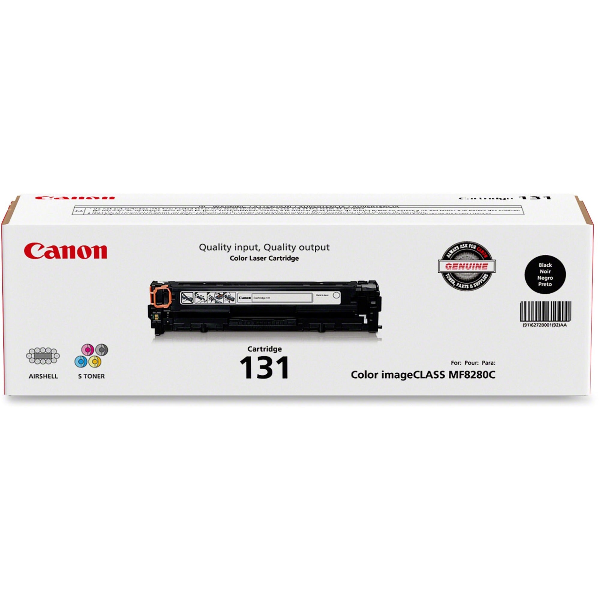 Canon 131 Original Toner Cartridge - 6272B001