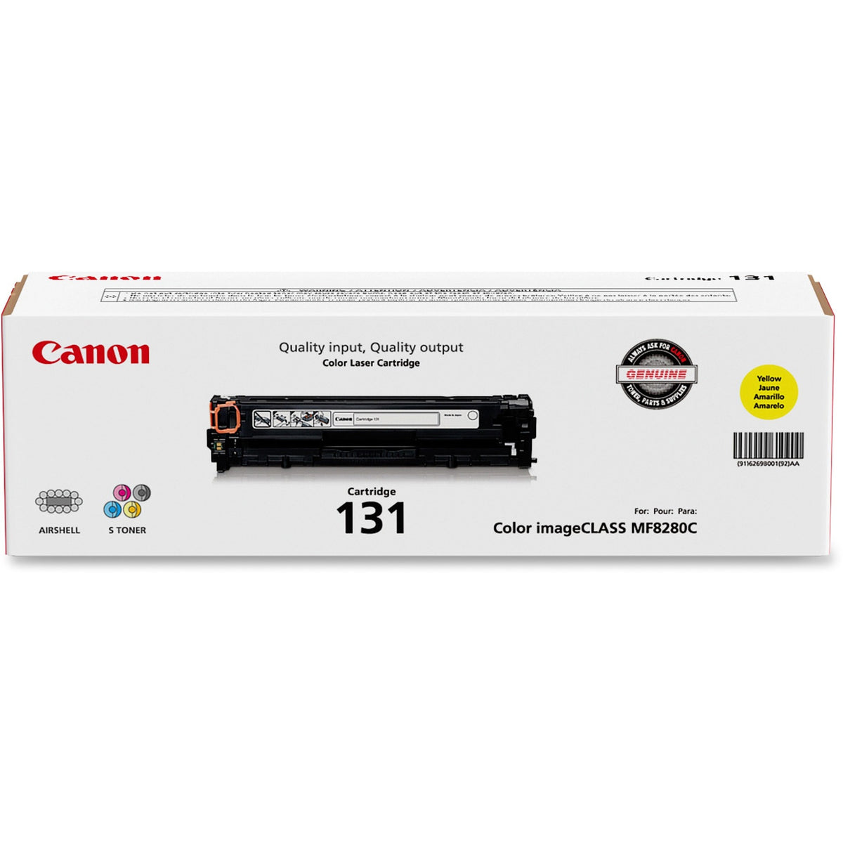 Canon 131 Original Toner Cartridge - 6269B001