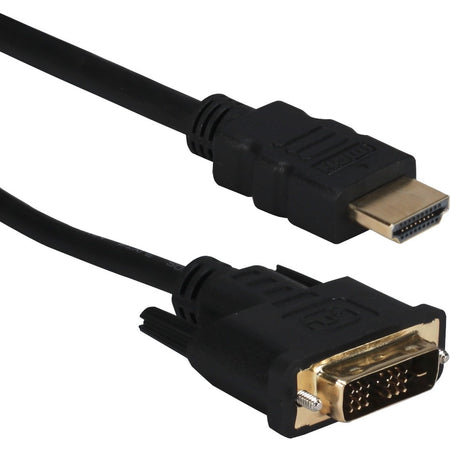 QVS HDMI Male to DVI Male HDTV/Flat Panel Digital Video Cable - HDVIG-5MC