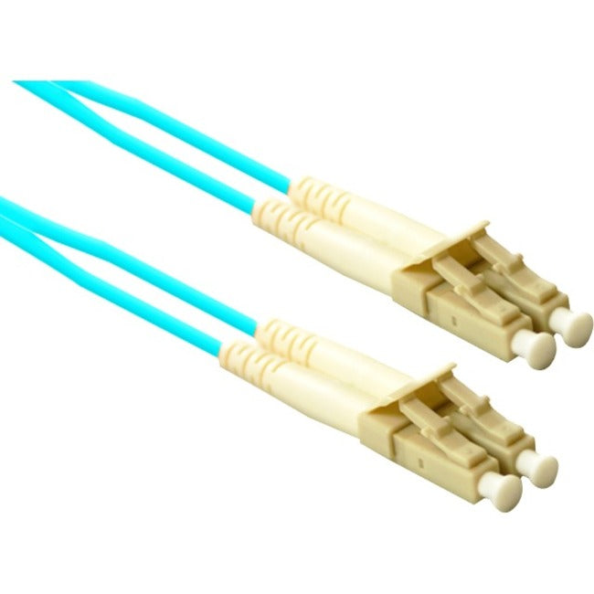ENET 7M LC/LC Duplex Multimode 50/125 10Gb OM3 or Better Aqua Fiber Patch Cable 7 meter LC-LC Individually Tested - LC2-10G-7M-ENC