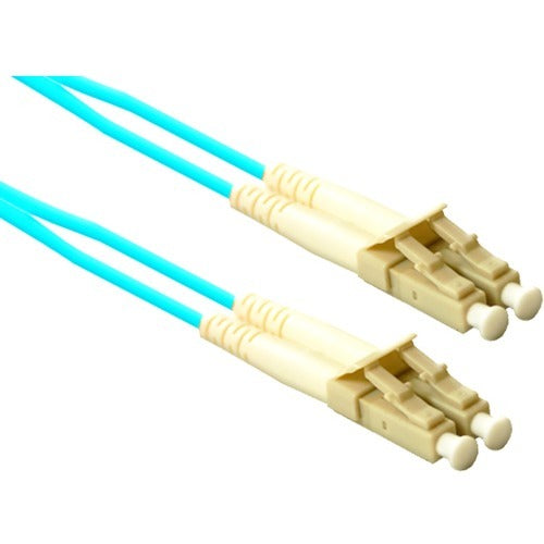 ENET 12M LC/LC Duplex Multimode 50/125 10Gb OM3 or Better Aqua Fiber Patch Cable 12 meter LC-LC Individually Tested - LC2-10G-12M-ENC