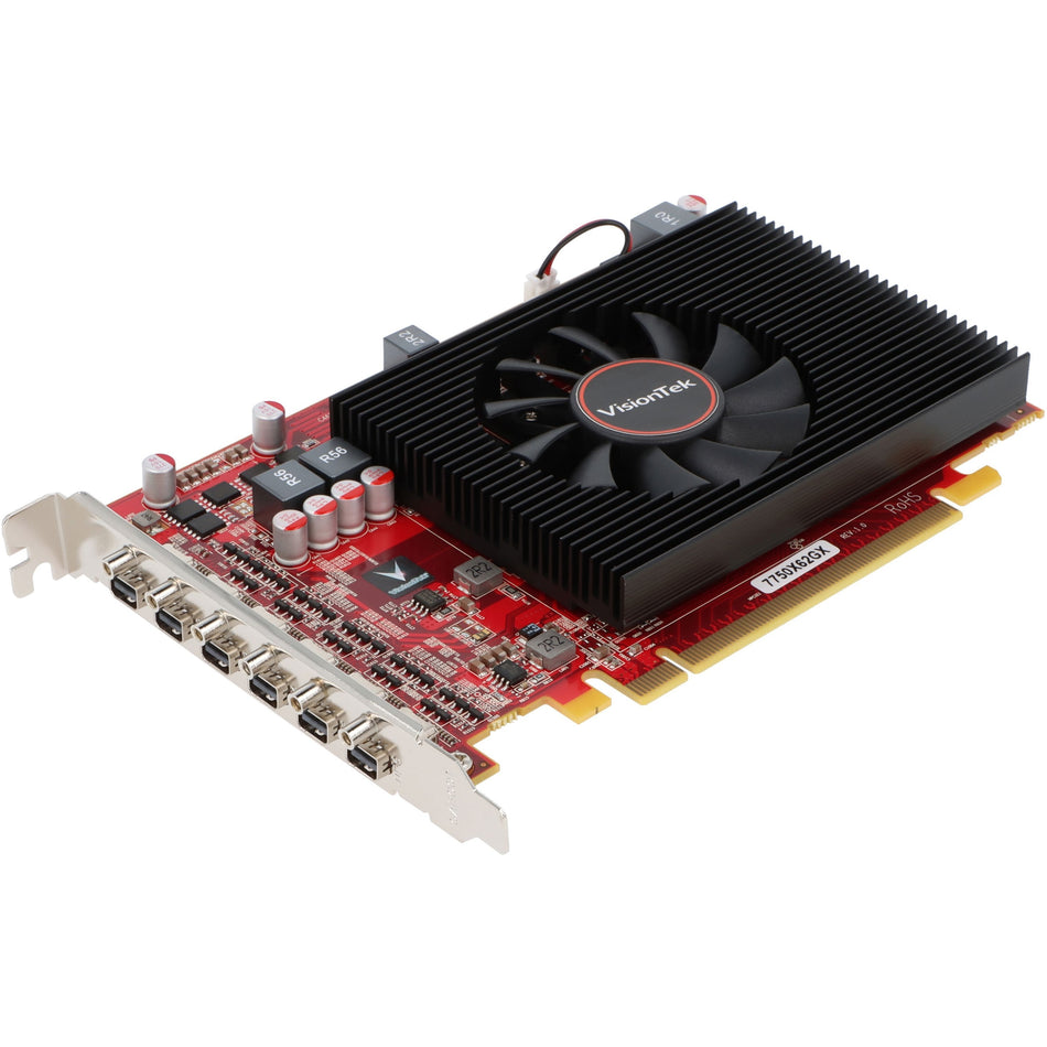 VisionTek Radeon 7750 2GB GDDR5 6M (6x MiniDP) - 900614