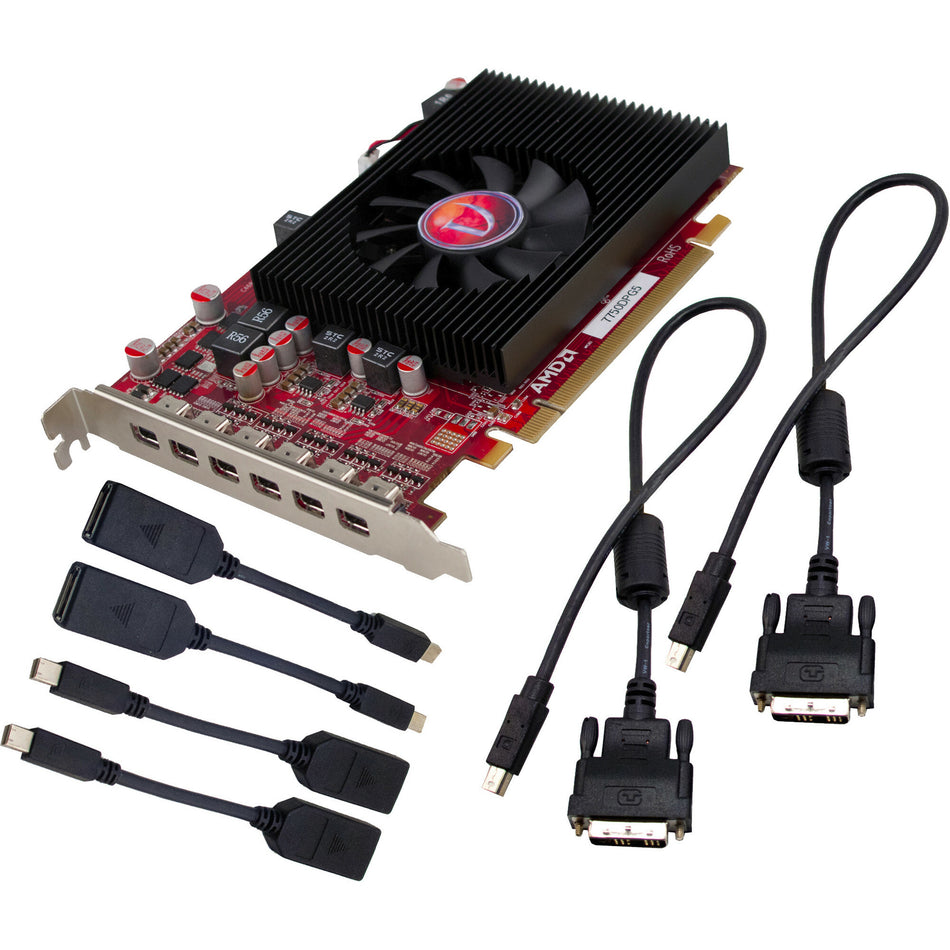 VisionTek Radeon 7750 2GB GDDR5 6M (6x MiniDP) - 900614