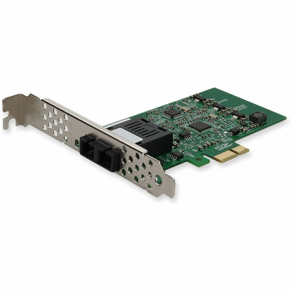 AddOn 100Mbs Single Open SC Port 2km MMF PCIe x1 Network Interface Card - ADD-PCIE-SC-FX-X1