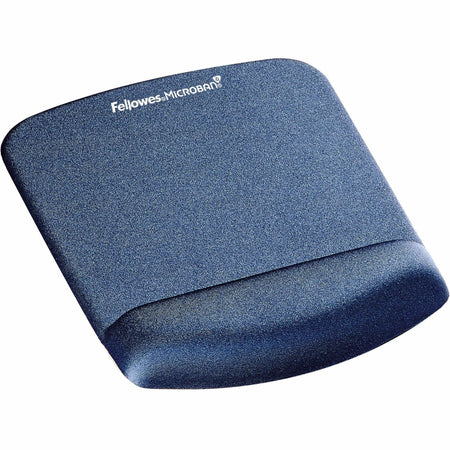 Fellowes&reg; PlushTouch™ Foam Mouse Pad Wrist Support with MICROBAN&reg; - Blue (9287301) - 9287301