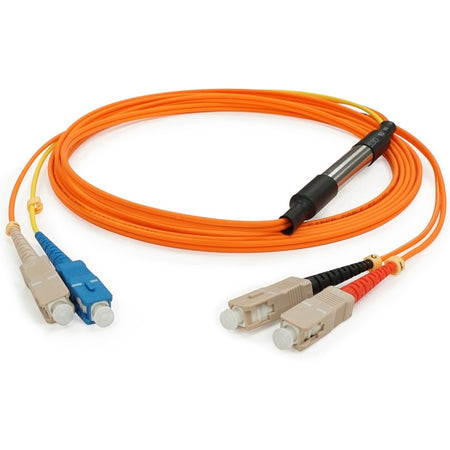 AddOn 1m SC (Male) to SC (Male) Orange OM2 & OS1 Duplex Fiber Mode Conditioning Cable - ADD-MODE-SCSC5-1