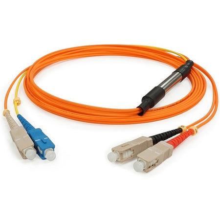 AddOn 3m SC (Male) to SC (Male) Orange OM1 & OS1 Duplex Fiber Mode Conditioning Cable - ADD-MODE-SCSC6-3