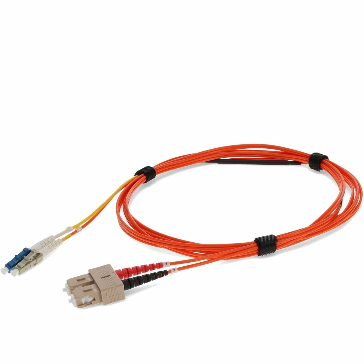 AddOn 3m SC (Male) Orange OM2 to LC (Male) Yellow OS2 Duplex OFNR Mode Conditioning Cable - ADD-MODE-SCLC5-3