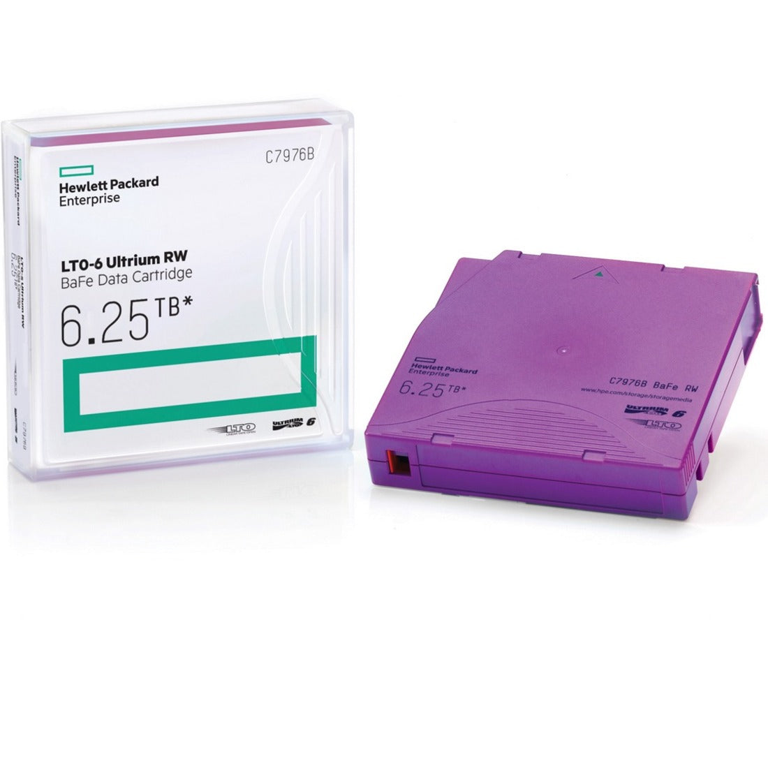 HPE LTO-6 Ultrium 6.25TB MP WORM Data Cartridge - C7976W