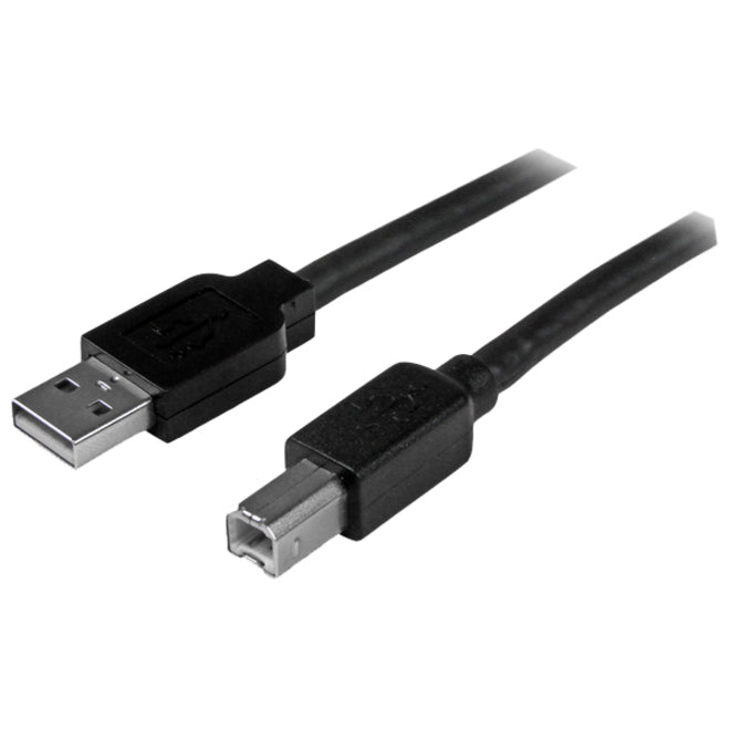 StarTech.com 15m / 50 ft Active USB 2.0 A to B Cable - M/M - USB2HAB50AC