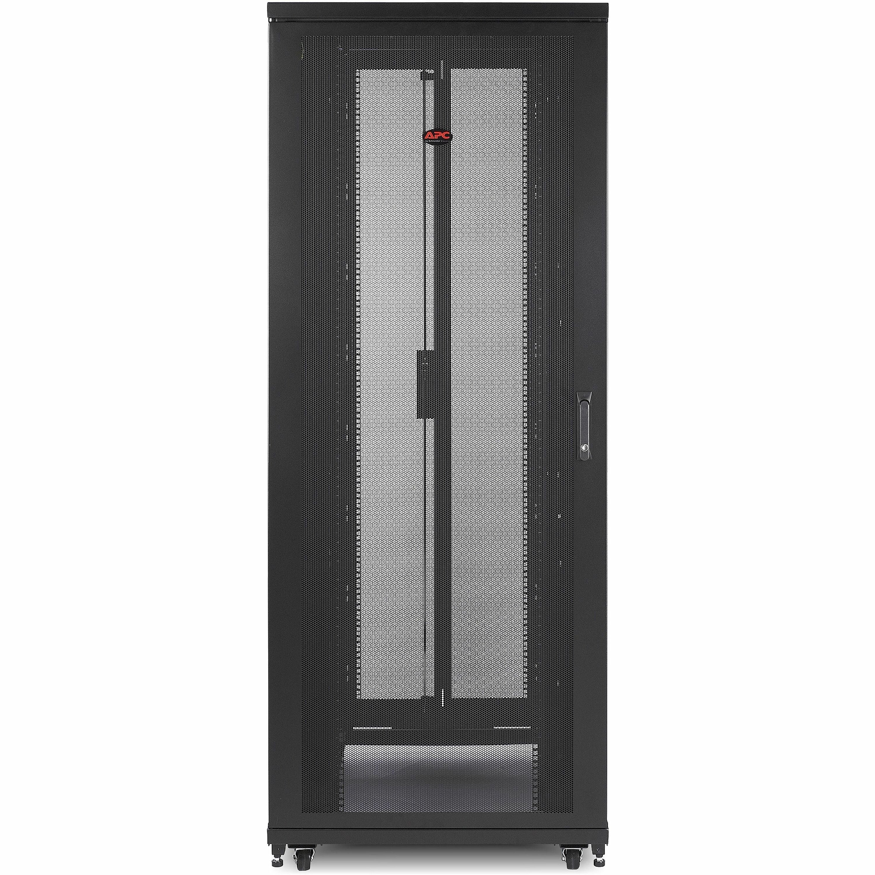 APC by Schneider Electric NetShelter SV 42U 800mm Wide x 1200mm Deep Enclosure with Sides Black - AR2580