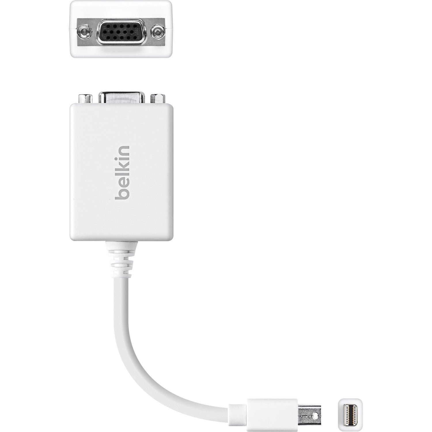 Belkin Mini DisplayPort to VGA Video Adapter, M/F, 1080p - F2CD049B