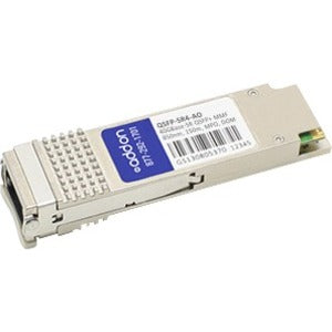 AddOn Arista Networks QSFP-SR4 Compatible TAA Compliant 40GBase-SR4 QSFP+ Transceiver (MMF, 850nm, 150m, MPO, DOM) - QSFP-SR4-AO