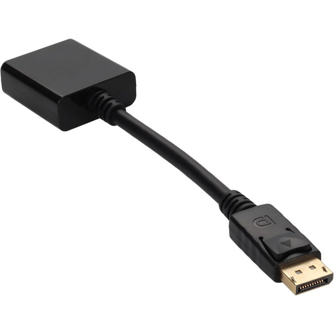 DisplayPort 1.2 Male to DVI-I (29 pin) Female Black Adapter Which Requires DP++ For Resolution Up to 2560x1600 (WQXGA) - DISPLAYPORT2DVI