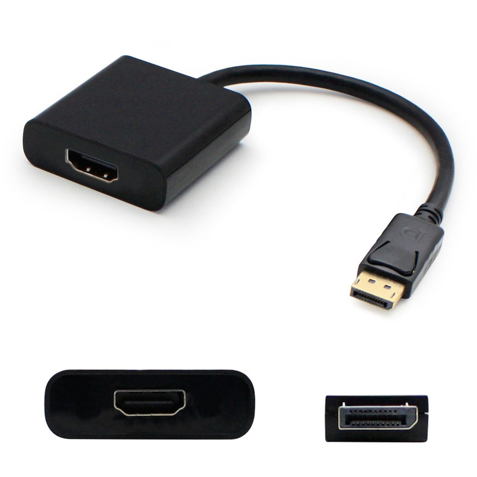 DisplayPort 1.2 Male to HDMI 1.3 Female Black Adapter Which Requires DP++ For Resolution Up to 2560x1600 (WQXGA) - DISPLAYPORT2HDMI