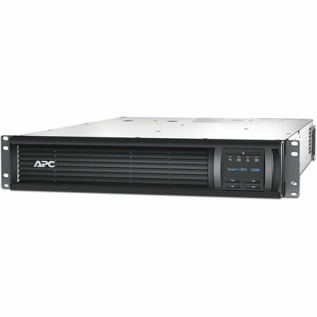 APC Smart-UPS, Line Interactive, 2200VA, Rackmount 2U, 120V, 6x NEMA 5-15R+2x NEMA 5-20R outlets, SmartSlot, AVR, LCD [TAA] - SMT2200RMUS
