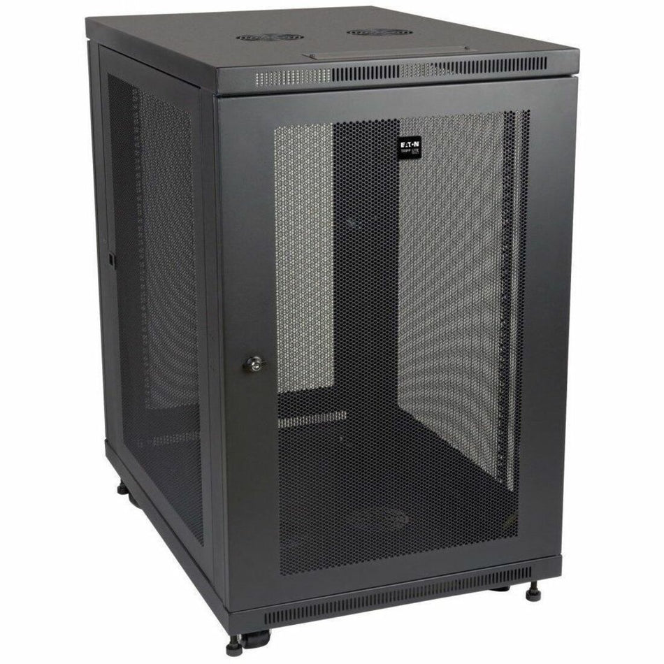 Tripp Lite by Eaton 18U Rack Enclosure Server Cabinet 33" Deep w/ Doors & Sides - SR18UB