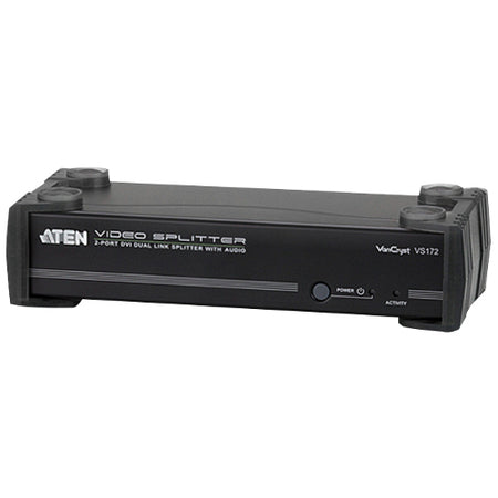 VanCryst 2-Port DVI Dual Link Splitter with Audio-TAA Compliant - VS172