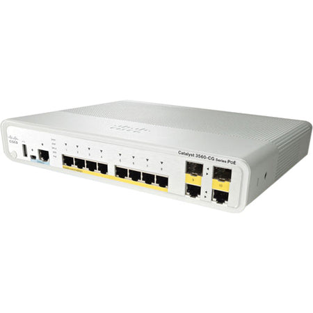 Cisco Catalyst WS-C3560C-8PC-S Layer 3 Switch - WS-C3560C-8PC-S-RF