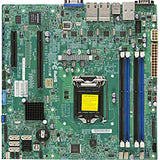 Supermicro X10SLM+-LN4F Server Motherboard - Intel C224 Chipset - Socket H3 LGA-1150 - Micro ATX - MBD-X10SLM+-LN4F-O