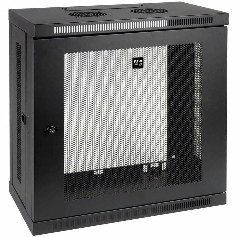 Tripp Lite by Eaton SmartRack 12U Low-Profile Patch-Depth Wall-Mount Small Rack Enclosure - SRW12U13