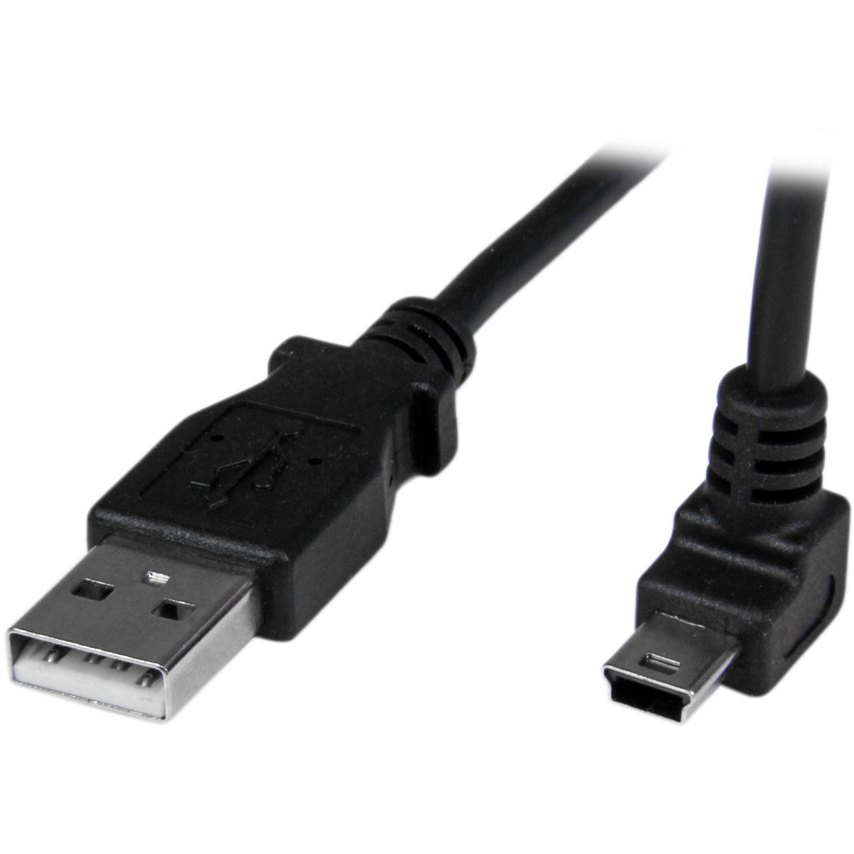 StarTech.com 1m Mini USB Cable - A to Up Angle Mini B - USBAMB1MU