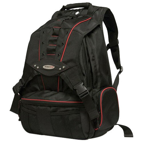Mobile Edge Premium MEBPP7 Carrying Case (Backpack) for 17" to 17.3" Apple iPad Notebook - Red, Black - MEBPP7