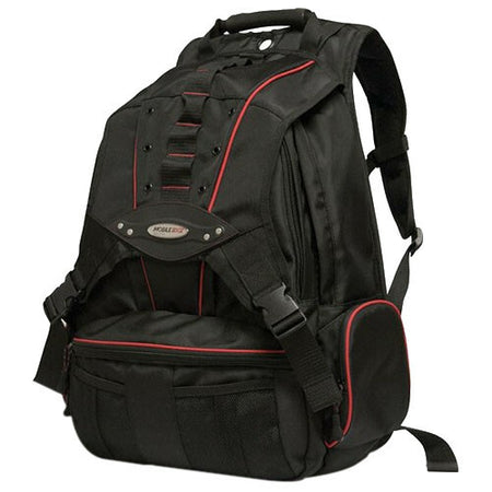 Mobile Edge Premium MEBPP7 Carrying Case (Backpack) for 17" to 17.3" Apple iPad Notebook - Red, Black - MEBPP7