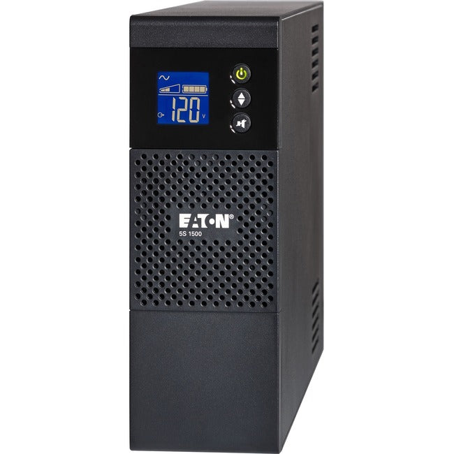 Eaton 5S UPS 1500VA 900 Watt 120V LCD Line-Interactive Battery Backup ECO USB - 5S1500LCD