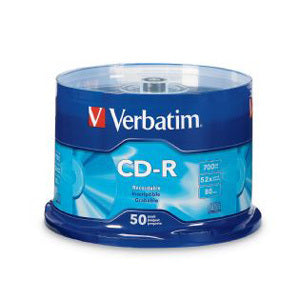 Verbatim 94691 CD Recordable Media - CD-R - 52x - 700 MB - 50 Pack Spindle - 94691